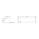 Food service area lamp ROCAM 020INAHALO4/1