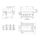 Self-service display counter ROCAM 02100K3BM