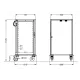 GN pan trolley ROCAM 039NE2/1C16