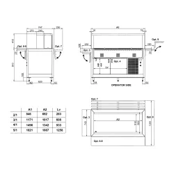 Refrigerated module ROCAM 01900OM5RV