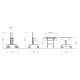 Service trolley ROCAM 02800PLEI/RCR