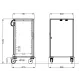 GN pan trolley ROCAM 039TH2/1C16