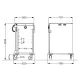 Plate Warming Cabinet ROCAM 039TH6/4L8