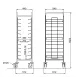 Tray trolley ROCAM 03900TRAY12