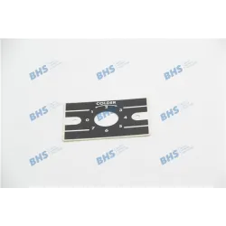 Thermostat scale label, white Tefcold SpareParts TC1015020124