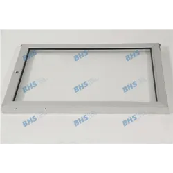 Bottom door aluminium frame Tefcold SpareParts 11878