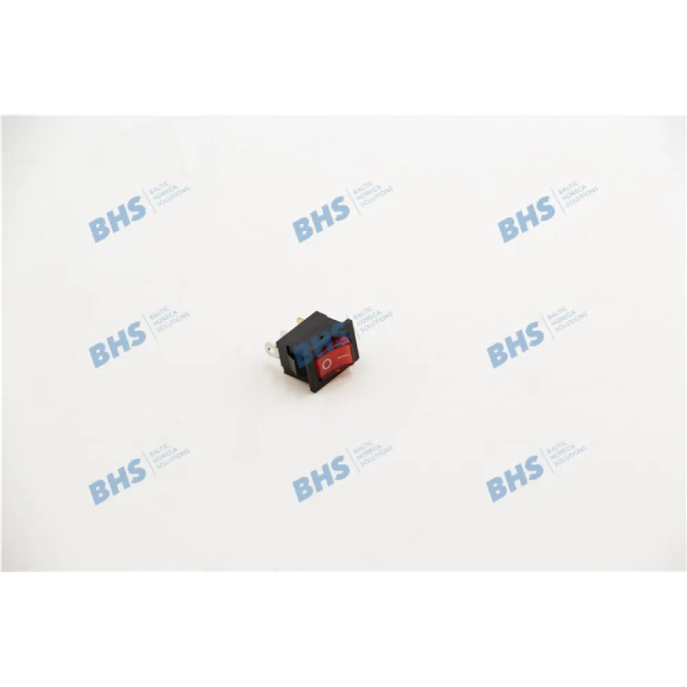 Light switch, red Tefcold SpareParts TC9200013652