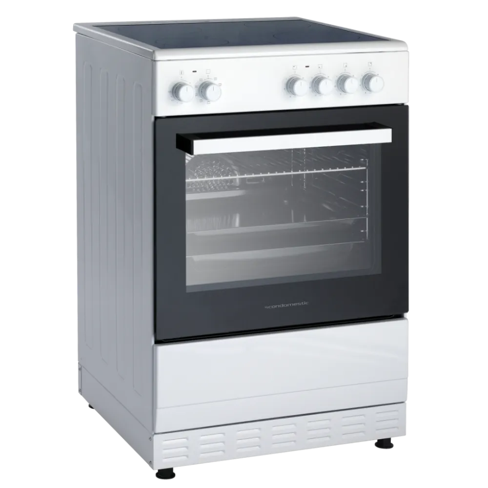 Electric cooker with oven Scandomestic HOME 24075110000FCC800W