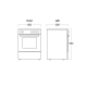Electric cooker with oven Scandomestic HOME 24075110000FCC800W