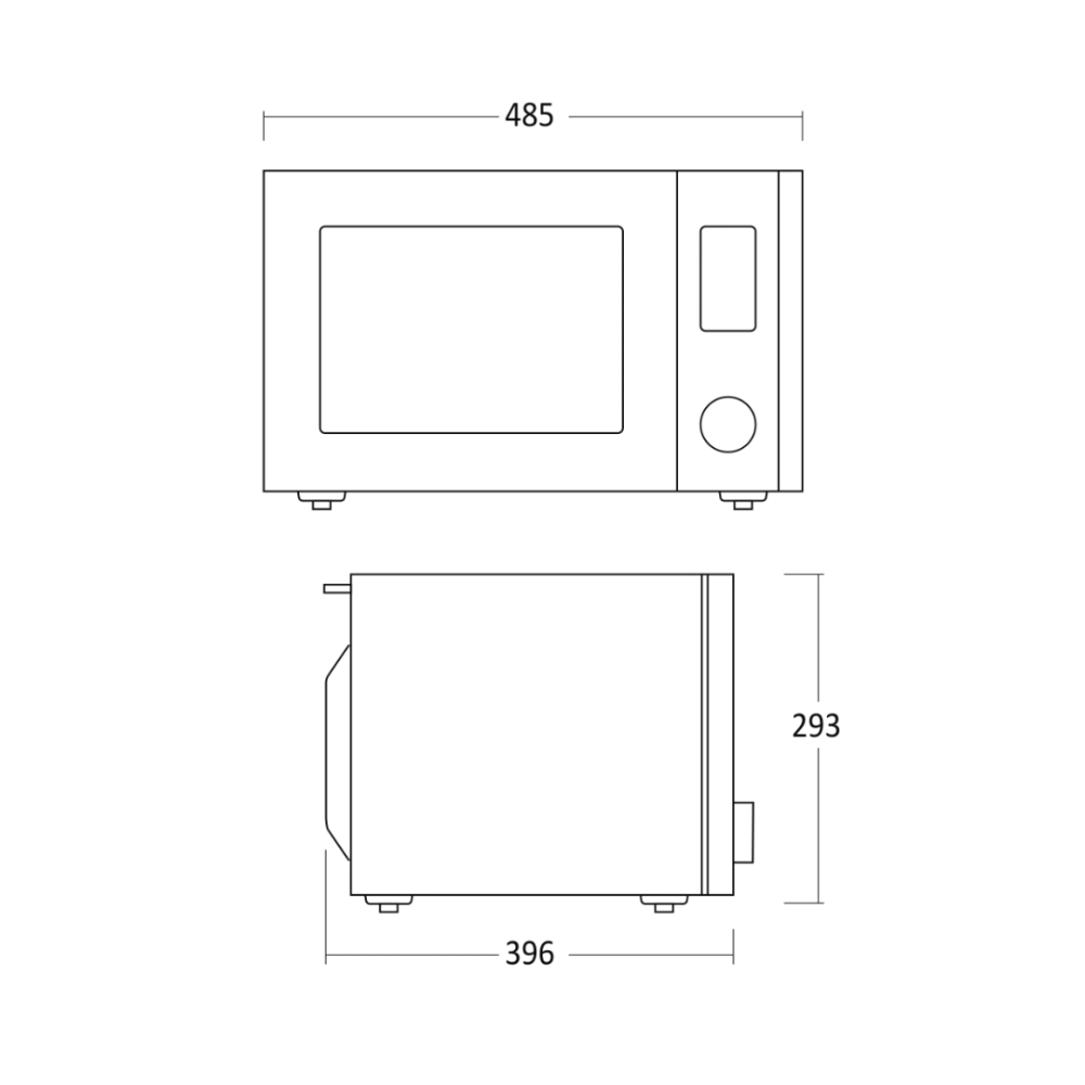Microwave oven Scandomestic HOME 33090027210000