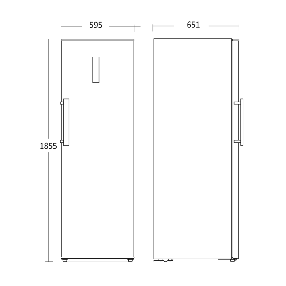 Refrigerator Scandomestic HOME 57010452W10000