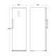 Refrigerator Scandomestic HOME 57010452W10000