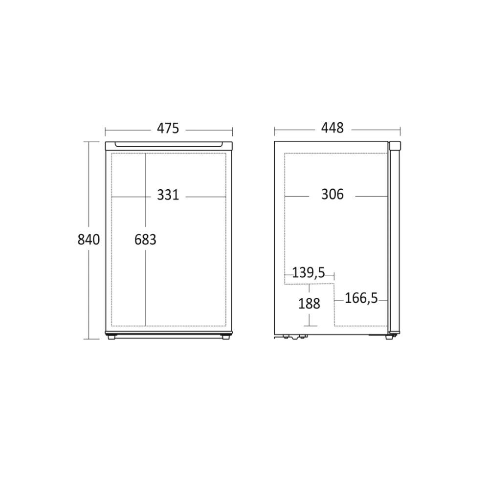 Freezer Scandomestic HOME 57020061W10000