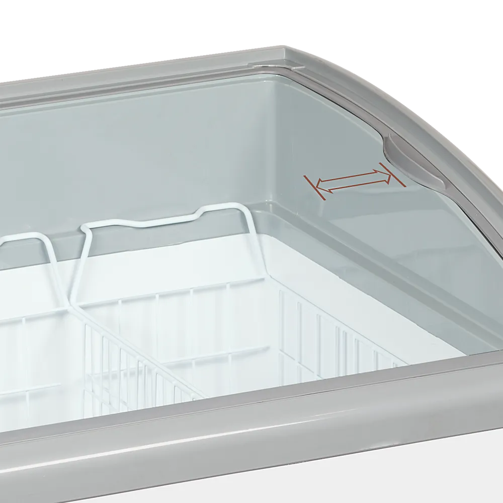 Ice cream chest freezer TEFCOLD NIC302SCEB