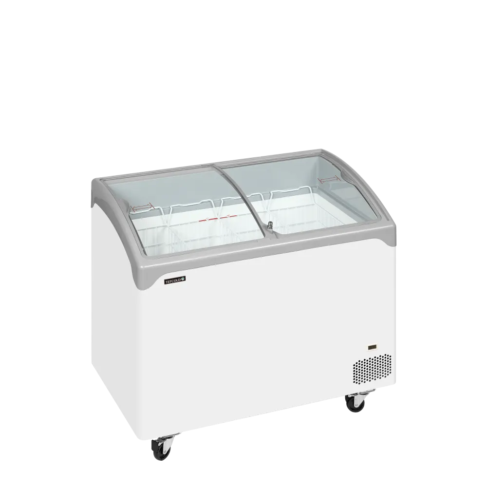 Ice cream chest freezer TEFCOLD NIC302SCEB