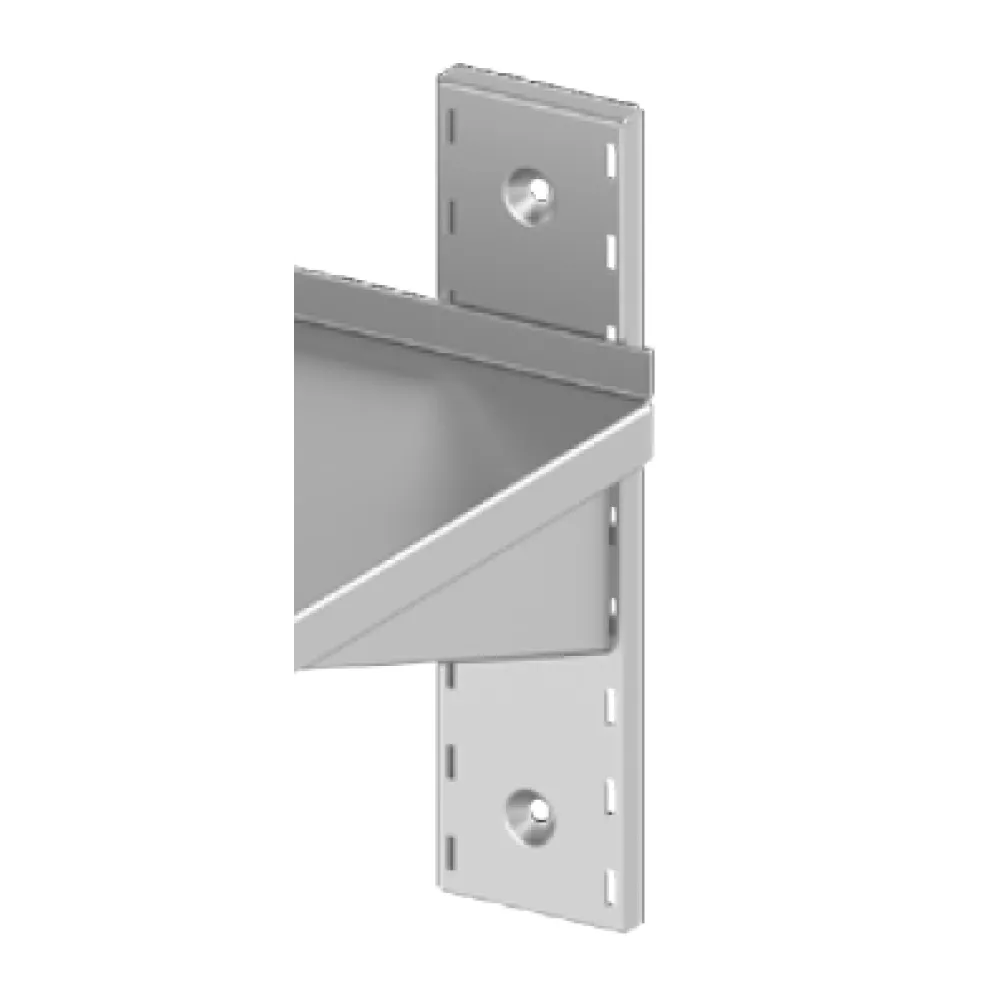Stainless steel shelf fitting Novameta LSI-00.03