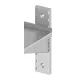 Stainless steel shelf fitting Novameta LSI-00.03
