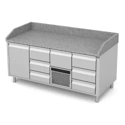 Refrigerated table with granite top Novameta FM0-E345-172/70/90