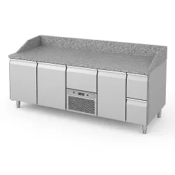 Refrigerated table with granite top Novameta BHS-FM0-E433-213/70/90