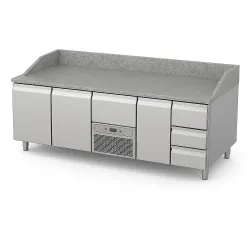 Refrigerated table with granite top Novameta BHS-FM0-E443-213/70/90