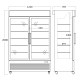 Display freezer SCANDOMESTIC 25324010000DF800BE