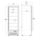 Bar refrigerator SCANDOMESTIC 25311110000DC614BB