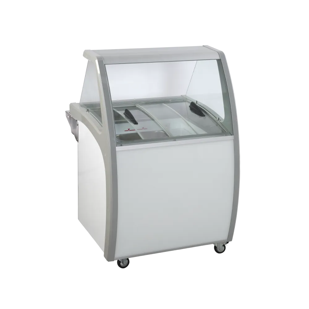 Chest freezer showcase SCANDOMESTIC 23424510000SIC4WB