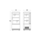 Refrigerated display cabinet SCANDOMESTIC 19310082BE10000