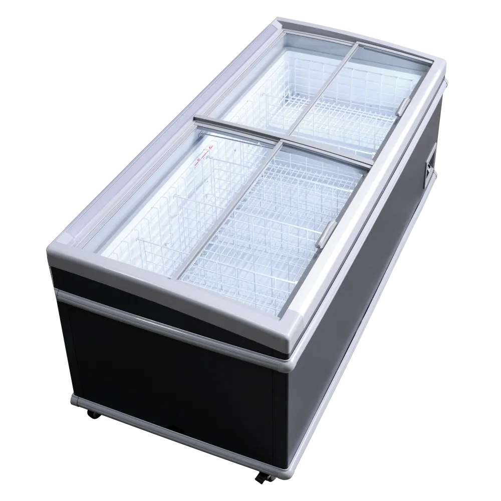 Chest freezer showcase SCANDOMESTIC 23424410000SIF600ADGC