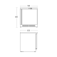 Upright freezer SCANDOMESTIC 60324510000GUF200X