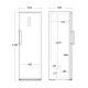Refrigerator Scandomestic HOME 31013010000SKS346WE