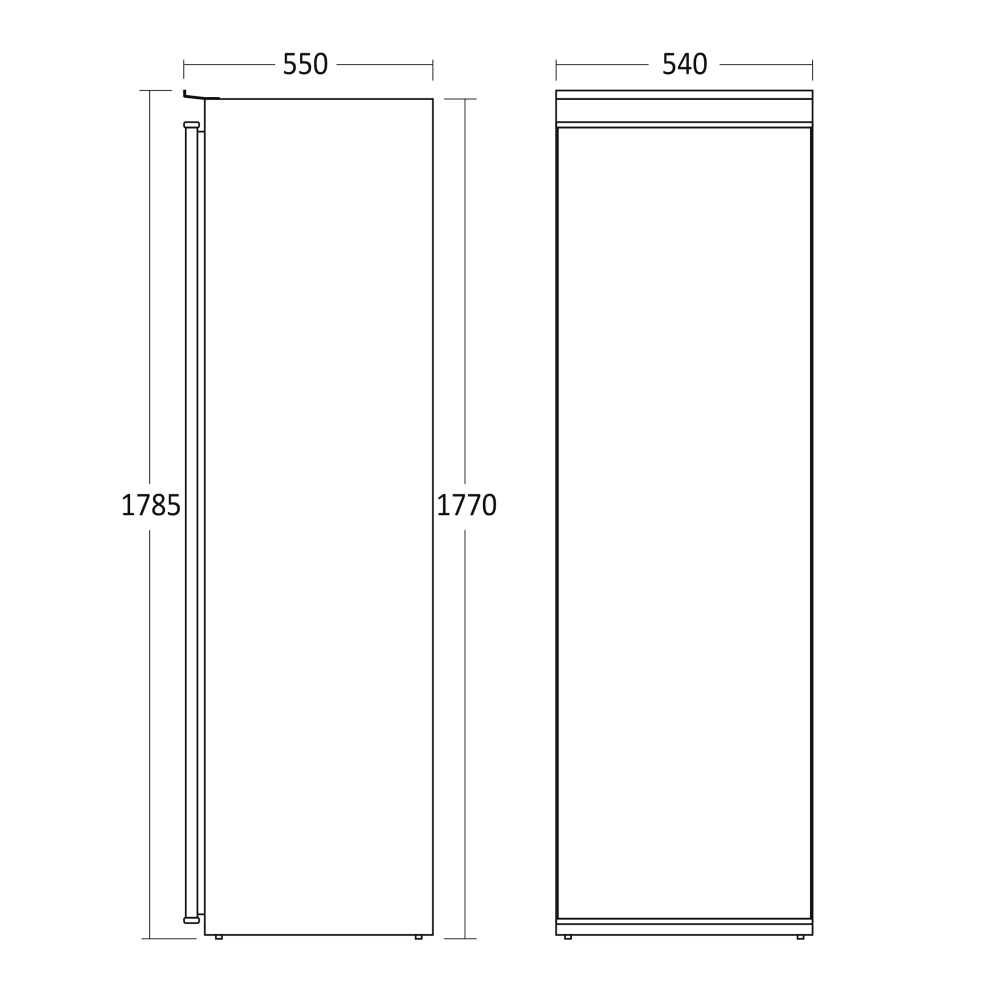 Refrigerator Scandomestic HOME 33013110000RFI304WD