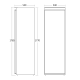 Refrigerator Scandomestic HOME 33013110000RFI304WD