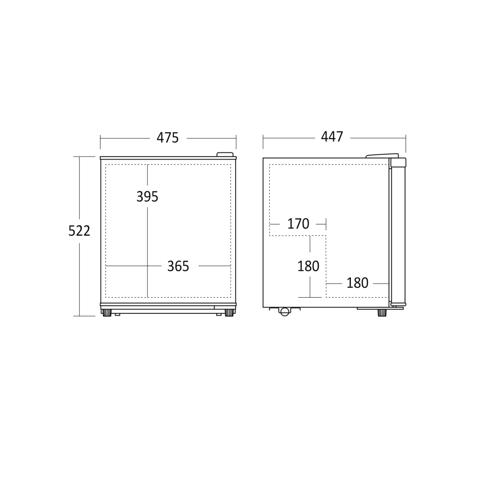 Freezer Scandomestic HOME 31024310000SFS56WE