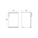 Freezer Scandomestic HOME 01024310000FRT85WD