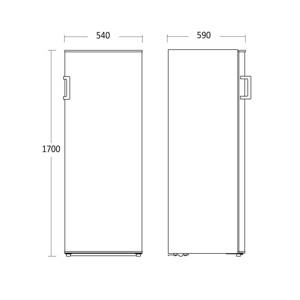 Freezer Scandomestic HOME 01024010000SFS226WE