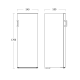 Freezer Scandomestic HOME 01024010000SFS226WE