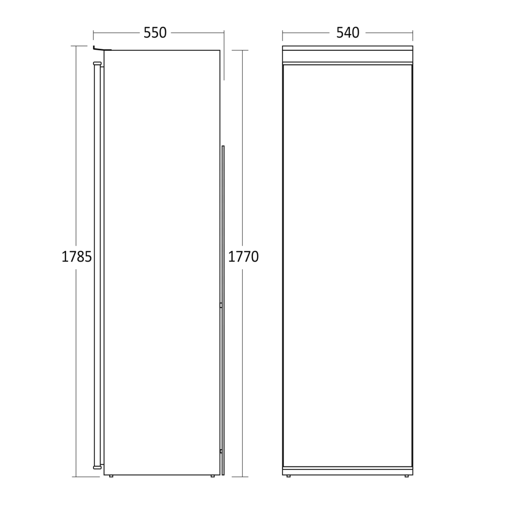 Freezer Scandomestic HOME 33024110000FRI212NFWD