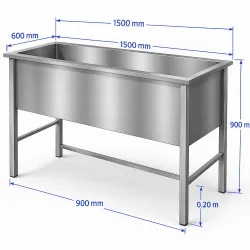 Kitchen work table BHS-HoReCa PR-BHS-1600/600/900