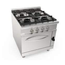 Gas stove with oven CASTA LQ/CUG4NG.4G