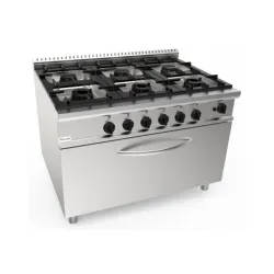 Gas stove with oven CASTA LQ/CUG6FM.6G