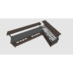 Serving line BHS-HoReCa BHS-BV3-N
