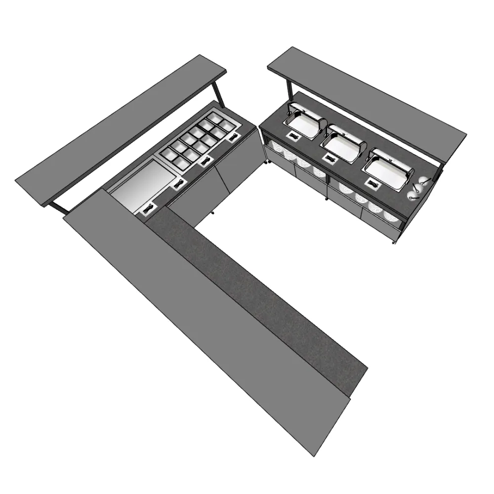Serving line BHS-HoReCa BHS-BV2-AUK