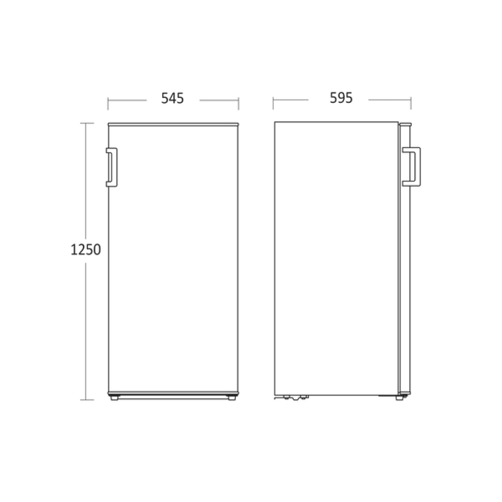Freezer Scandomestic HOME 31024010000FRF127WE