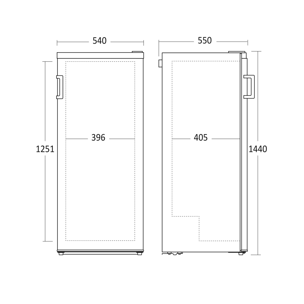 Freezer Scandomestic HOME 01024010000FRF177WD
