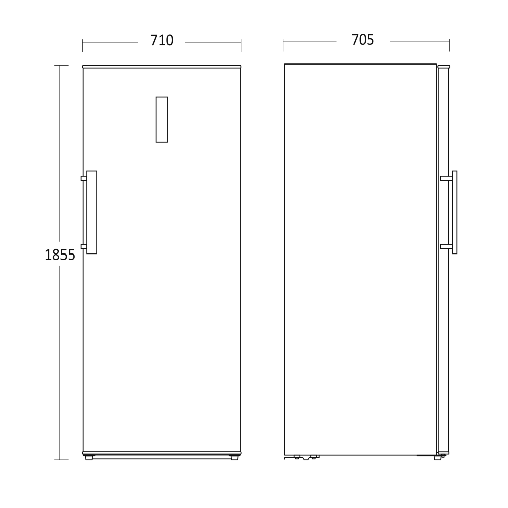Freezer Scandomestic HOME 01020381W10000