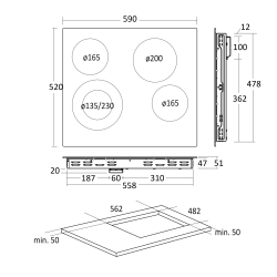 Hob Scandomestic HOME 33058110000HOC60F