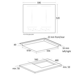 Hob Scandomestic HOME 33058010000HOI60F2FLEX