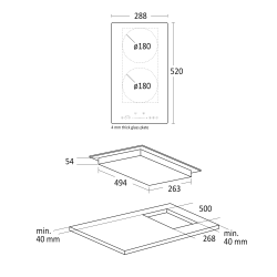 Hob Scandomestic HOME 33058010000HOI30P1FLEX