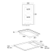 Hob Scandomestic HOME 33058010000HOI30P1FLEX